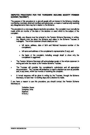 Internal Dispute Resolution Procedure document thumbnail