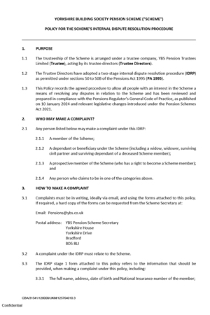 Internal Dispute Resolution Procedure document thumbnail