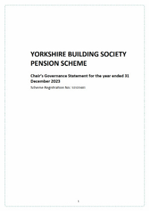 Chair’s Governance Statement for the year ended 31 December 2023 document thumbnail