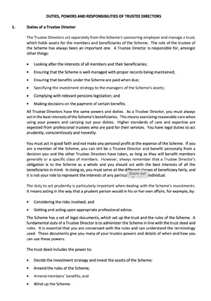 Duties, Powers and Responsibilities of an MND document thumbnail