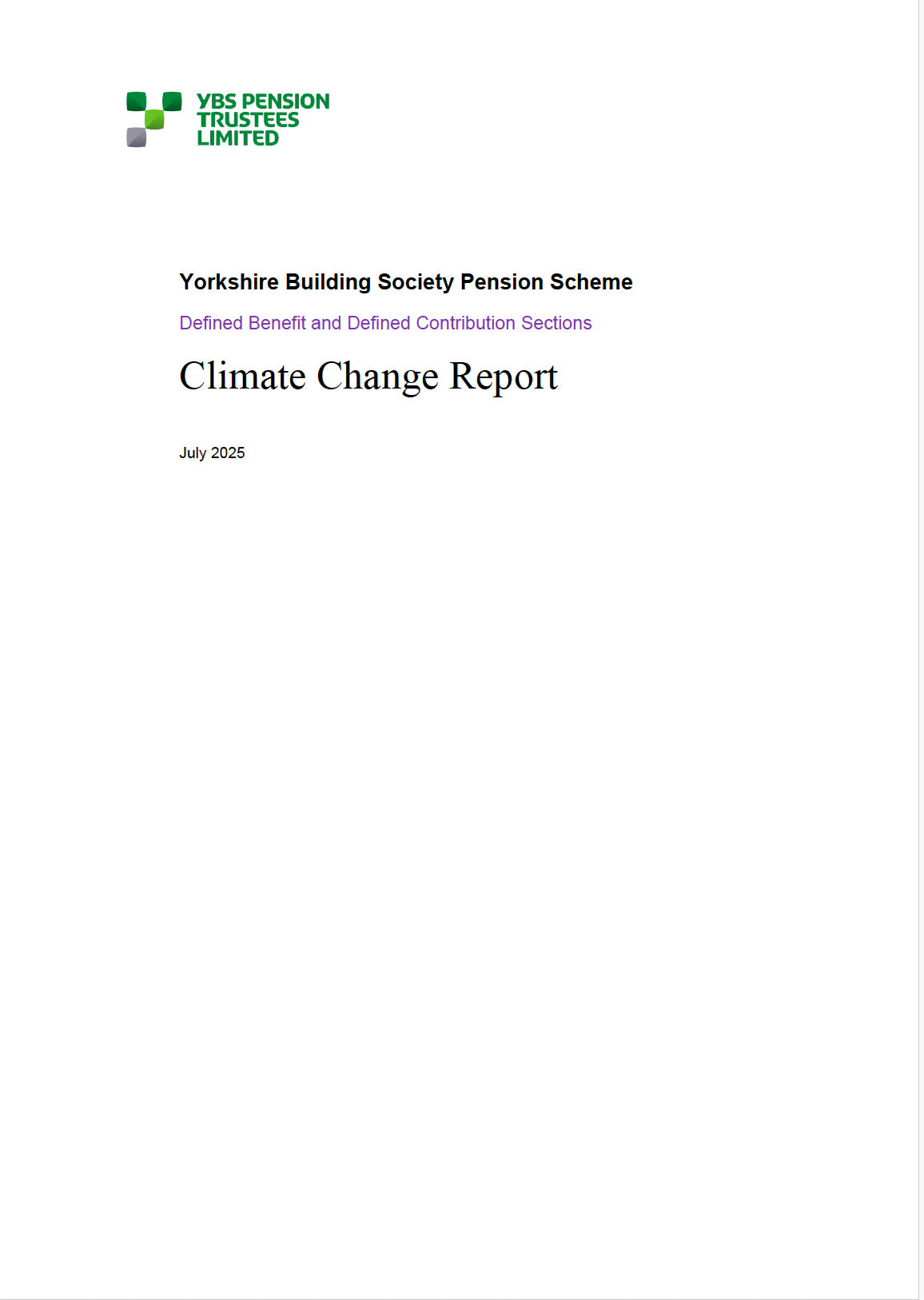 Task Force on Climate-Related Disclosures (TCFD) Report document thumbnail